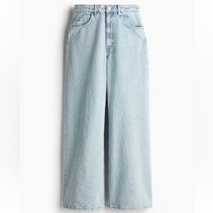 H&M bouclé denim jeans
